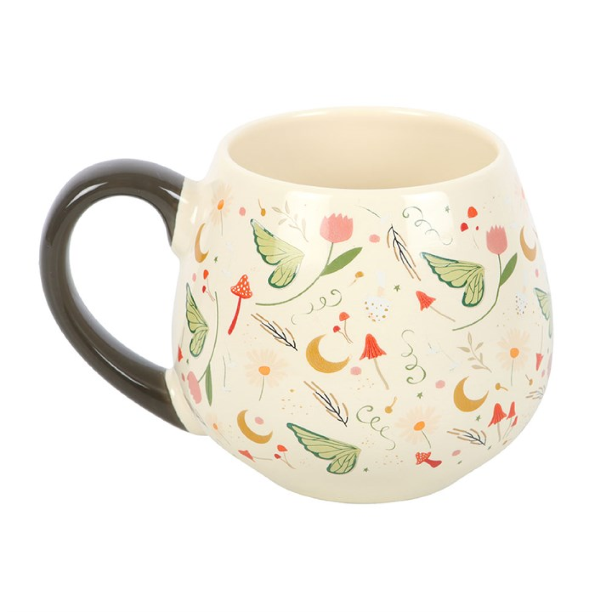 Fairy Folklore Print Rounded Mug