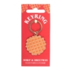 Waffle Keyring