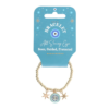 All Seeing Eye Beaded Charm Bracelet