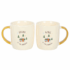 Camping King and Queen Couples Mug Set