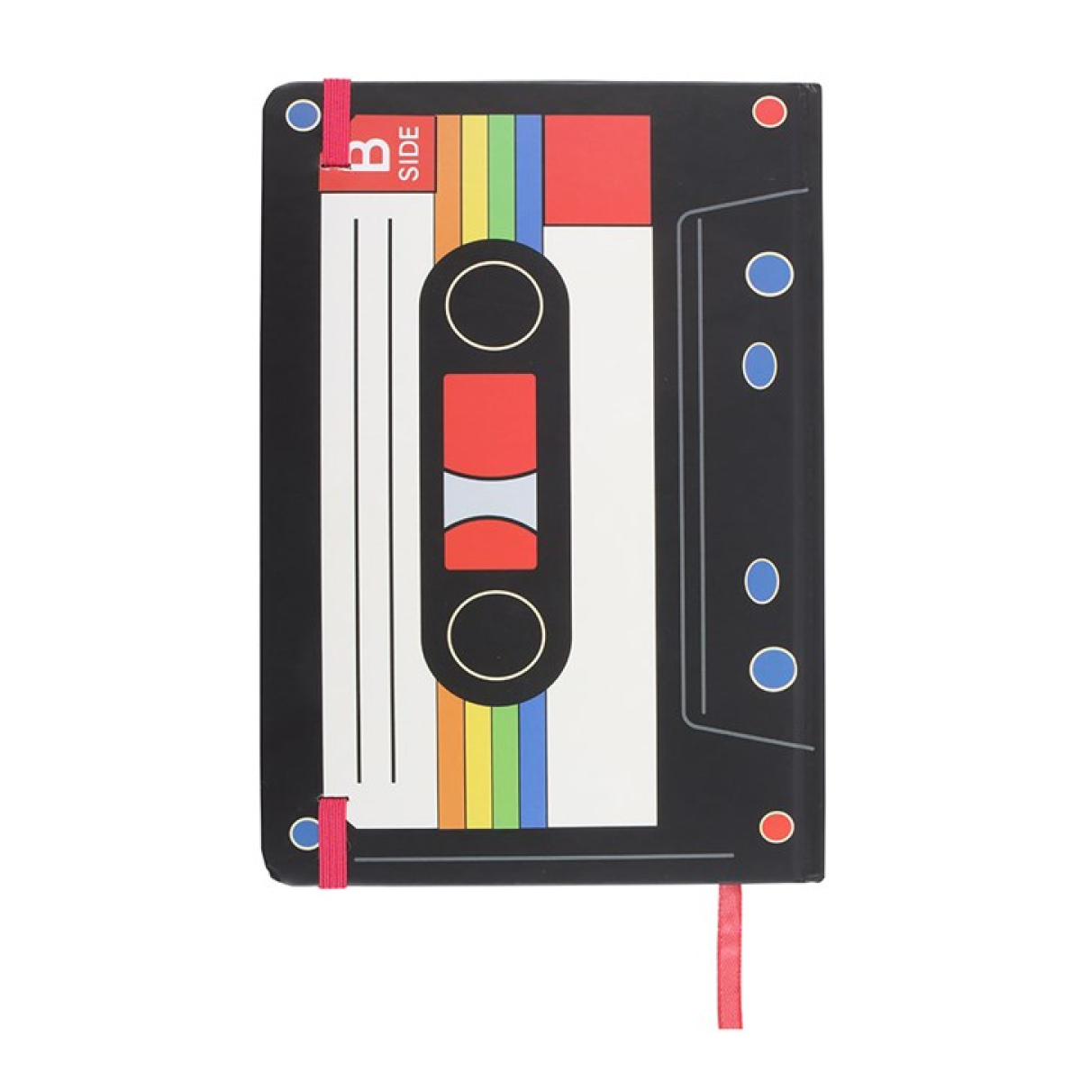 Retro Cassette Tape A5 Notebook