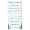Winter Wonderland Checklist Hanging Sign