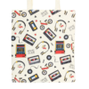 Retro 80s Print Polycotton Tote Bag