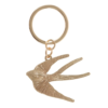 Blue Spread Your Wings Swallow Keyring