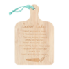 Carrot Cake Recipe Bamboo Serving Board