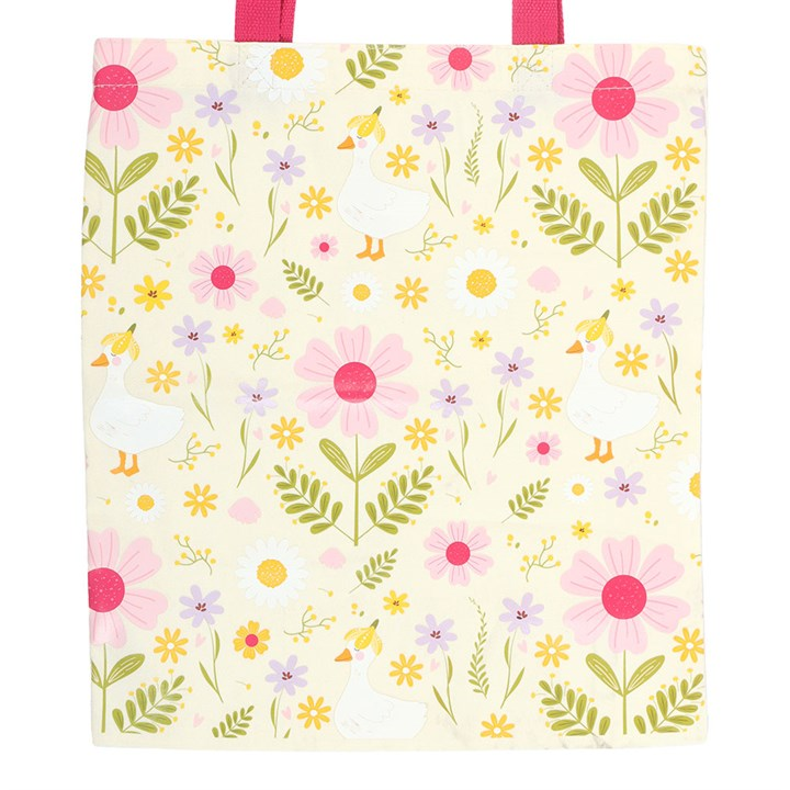 Daisy & Duck Print Tote Bag