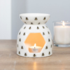 All Over Bee Print Oil Burner