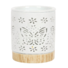 Matte Butterfly Ceramic Oil Burner