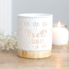 Matte Butterfly Ceramic Oil Burner