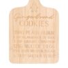 Gingerbread Cookies Bamboo Serving Board