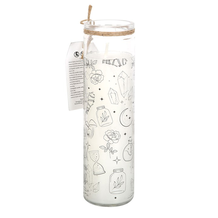 Mystical White Sage Fragranced Candle in Glass Tube