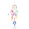 90cm Multi Rainbow Dreamcatcher