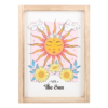 The Sun Celestial Framed Wall Print