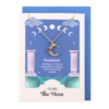 The Moon Celestial Amethyst Necklace Card