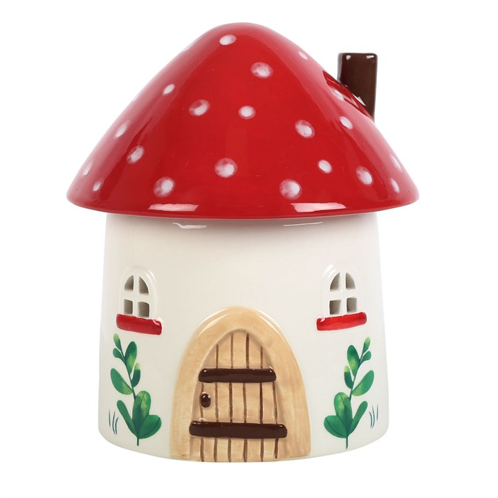 Mushroom House Ceramic Oil and Wax Burner