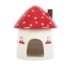 Mushroom House Ceramic Oil and Wax Burner