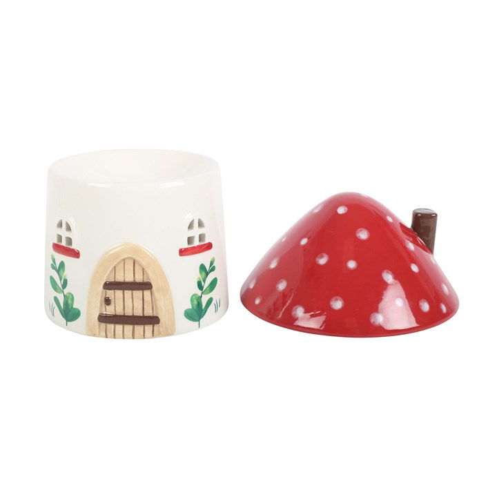 Mushroom House Ceramic Oil and Wax Burner