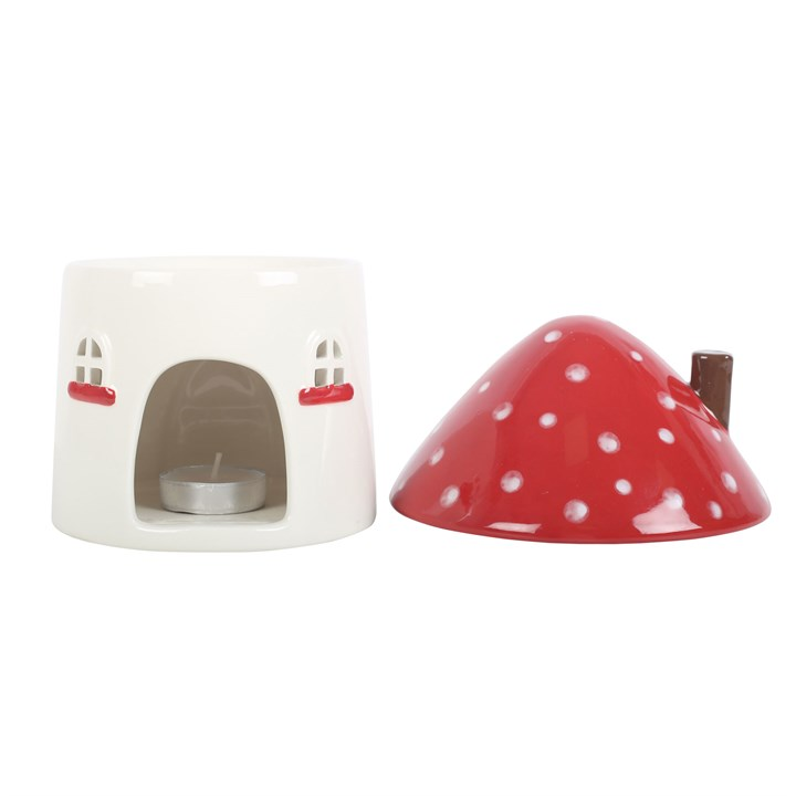 Mushroom House Ceramic Oil and Wax Burner