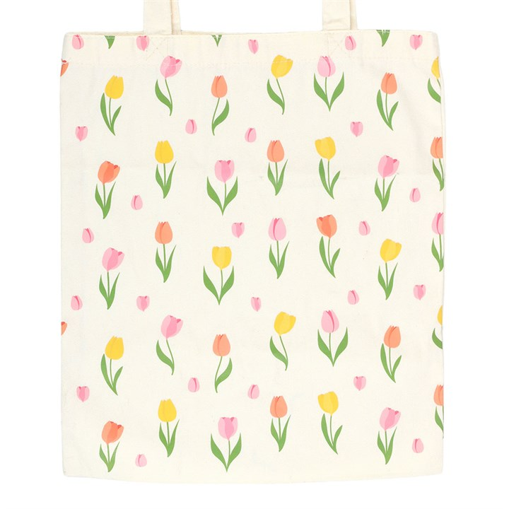 Tulip Print Tote Bag