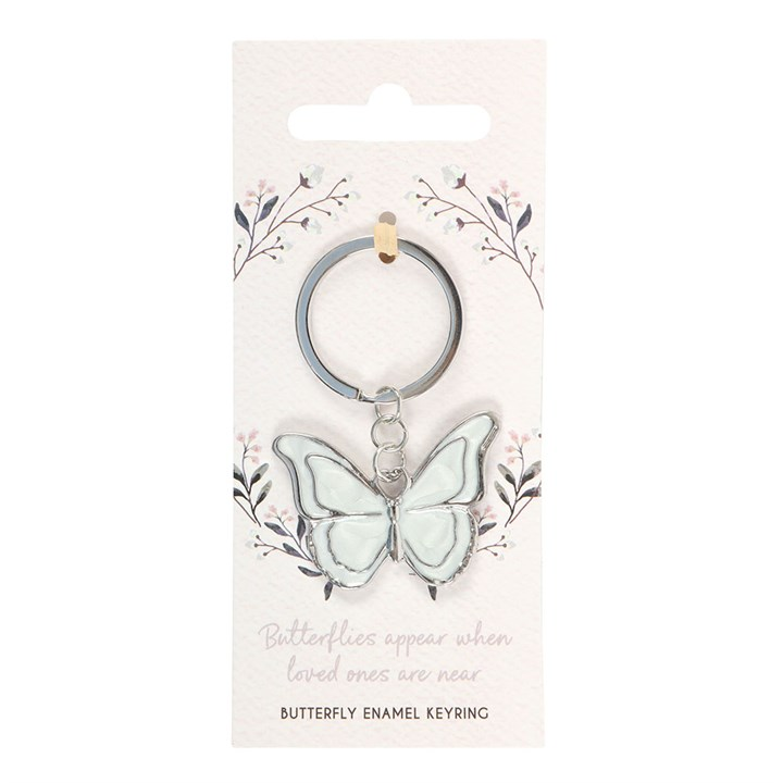 Butterflies Appear Keyring