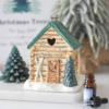 Cabin Ski Chalet Ceramic Oil Burner