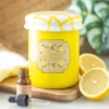 Lemon Curd Jar Ceramic Oil Burner and Wax Warmer