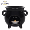 Shiny Black Ceramic Oil Burner
