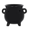 Shiny Black Ceramic Oil Burner