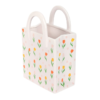 Tulip Print Ceramic Bag-Shaped Flower Vase
