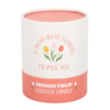 If Mums Were Flowers French Tulip Candle