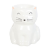 White Happy Cat Oil Burner